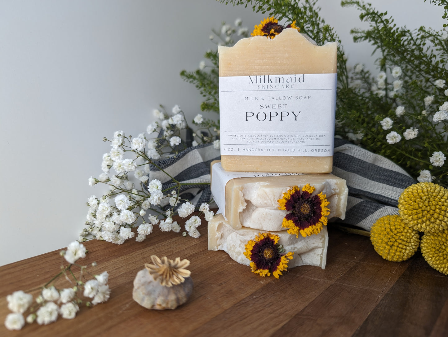 Sweet Poppy Milk & Tallow Soap