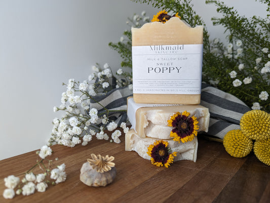 Sweet Poppy Milk & Tallow Soap