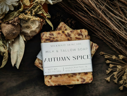 Autumn Spice Milk & Tallow Soap